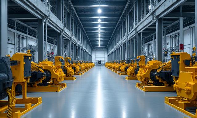Heavy machinery storage